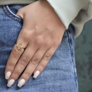 انگشتر هنزا مربع کوچک